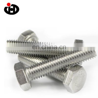 JINGHONG Hex Head Bolt din933 M12X40 SS 304