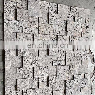 Insulated Building Stones Exterior Volconic Basalt Stone Walls Cladding Panels photo-5