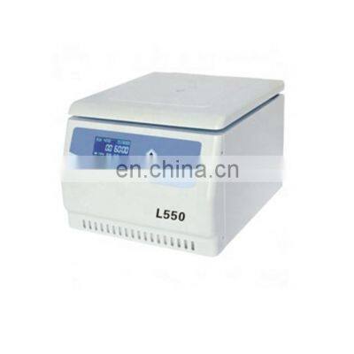 L550 Tabletop Low Speed large volume centrifuge