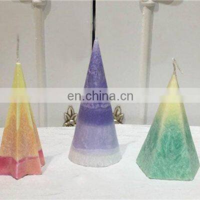 DIY Cone-Five-sided Cone-hexagonal Pyramid Handmade Candle Mold Candle Molds for Candle Making