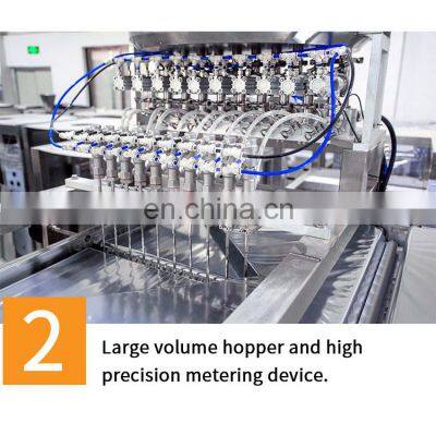 High Speed 4 Line 5ml 10ml Shampoo Sachet Packing Machine photo-3