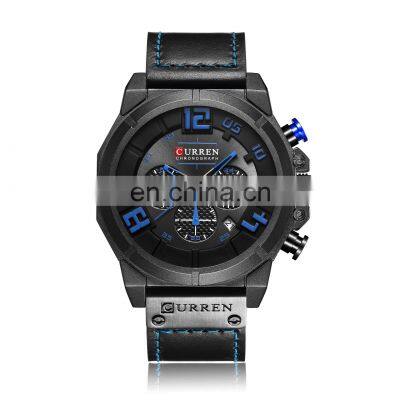 CURREN Casual Men's Watch Calendar Chronograph Sports Men's Watch
