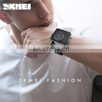 Relogio Stainless Steel Back Water Resistant Pointer and Digital Watch Wrist 1392 Skmei Watches