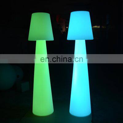 interactive led floor /Cheap classic Waterproof IP65 sunlight plastic color holiday lighting LED floor standing lamp