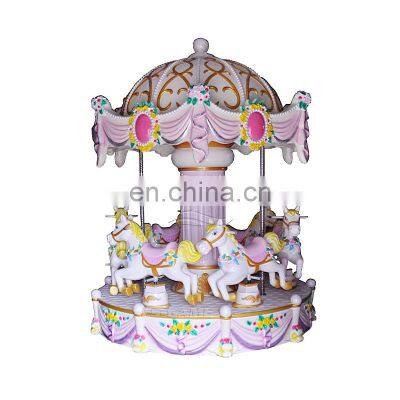 6 horse carousel/mini merry go round/mini children amusement rides