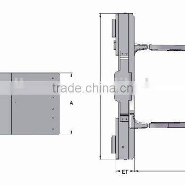 Tobacco carton clamp for forklift