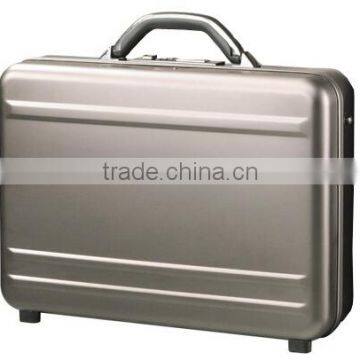 Molded Silver Aluminum Laptop Case With Interior Compartment, Silver Multiple Laptop Carrying Case,locking Aluminum Carry Case photo-2