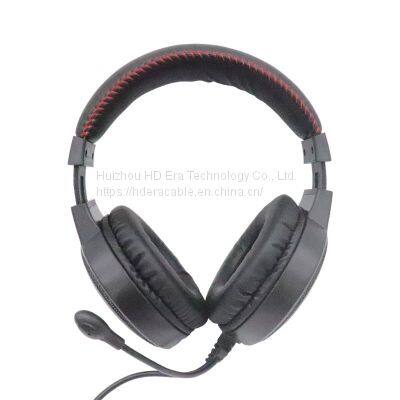 Cheapest Wired Earphone Headphone With Microphone Noise Canceling Gaming Headset Hd811