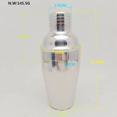 350ml Stainless Steel Martini Shaker With Built In Strainer Wholesale Price China Factory photo-3