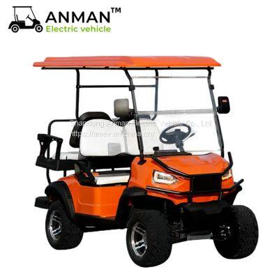 High quality 4 seat golf cart, park scooter, sightseeing and leisure car