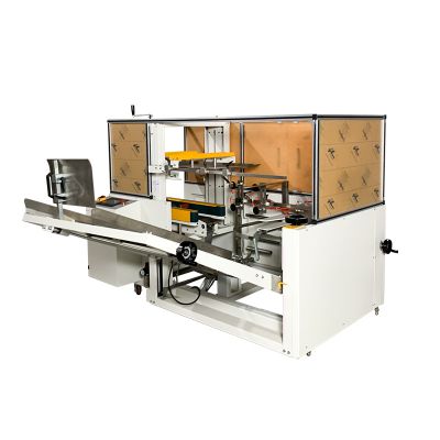 Logistics cartonopen the carton machine Bakery and confectioneryfold bottom sealing machine