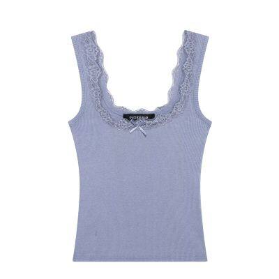 European Style Women's Multi-color Dress With Lace Trim and Wide Strapless Short-sleeved Top for Women photo-3