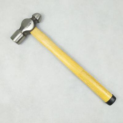 1.5LB Size Ball Peen Hammer With Wooden Handle