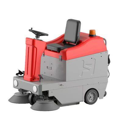 Karler S1 Industrial Park Driving Sweeper With Three-in-One Function (Sweeping, Dust Collection, Water Spraying) and Long-Lasting Standby