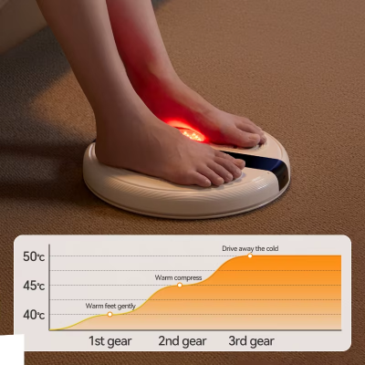 EMS Foot Massager With Red Light Therapy & Rotating Nodes | OEM/ODM Available photo-2