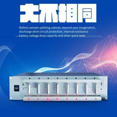 18650 Battery Capacity Grading Cabinet, 8-channel Battery Capacity Grading Machine, Lithium Battery Capacity Tester photo-4
