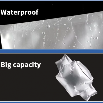 Aluminum Foil Ton Inner Liner Food Grade Customized Large Vacuum Jumbo FIBC photo-2