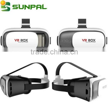 Best product 2016 new innovative products 3d vr box virtual reality VR Box 2.0 with Bluetooth Remote Control vr box 3d glasses