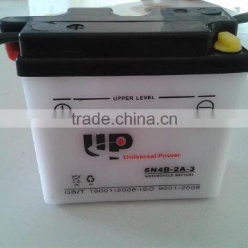 Dry Charged Vented Motorcycle Battery YB4L-B 12V 3AH