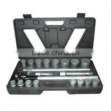 21pcs 3/4" DR.socket wrench set torque wrench package