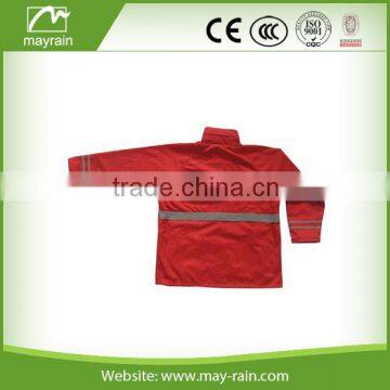 Strong PVC/polyester 100% Waterproof Rainsuit photo-6