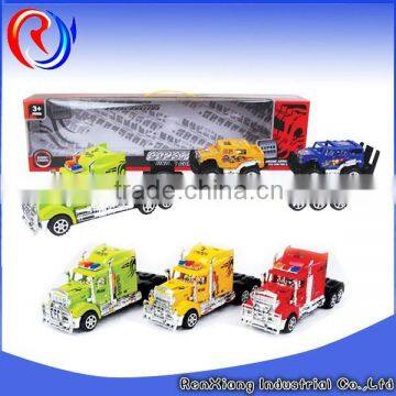 New products friction trailer truck toy