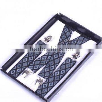 High-end Special Gifts For Male Boxed 4 Clip Men's Suspenders