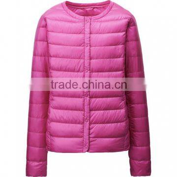 fashion custom duck down jacket women custom wholesale