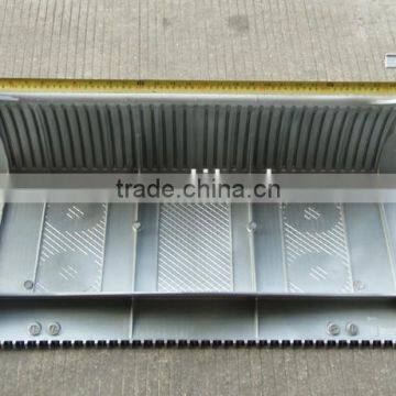 escalator step comb plate aluminium 800mm for lift 9300