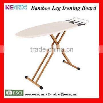 Bamboo Ironing Board / Ironing Board with Bamboo Leg