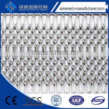 2016 Manufacturers selling stock firm stainless steel curtain mesh