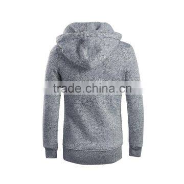 100%POLYESTER, HOODIES IN MARL COLOR photo-2