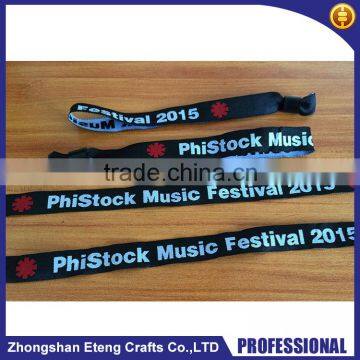 BEST popular custom woven wristband,fabric wristband,festival wristband