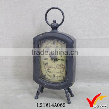 Metal Antique Vintage Decorative Table Clock