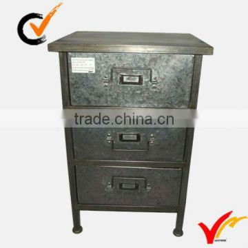 Antique industrial style metal drawer cabinet from china