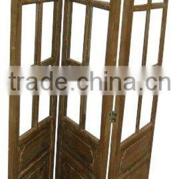 shabby chic wooden screen