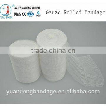 YD30647 gauze rolled bandage with CE&FDA&ISO medical