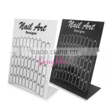 Hotselling table standing plastic nail art design display board