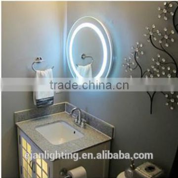 Hot Sale Modern Round Illuminated Frameless Bathroom Led Lighted Makeup Mirror