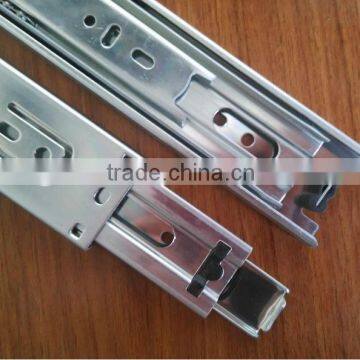 High quality steel ball bearing drawer slide, drawer roller,drawer channel