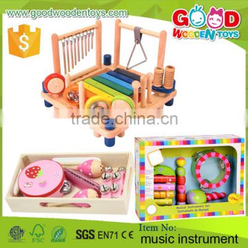 2016 New Design Kids Musical Toy Set Educational Wooden Toys Music Instrument for Children                        
                                                                                Supplier's Choice