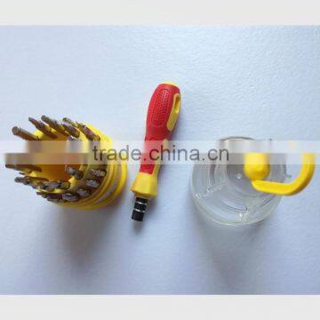 Cheap and Good Quality Precision Screwdriver Set 31 in 1,pocket Screwdriber Bit Set photo-2