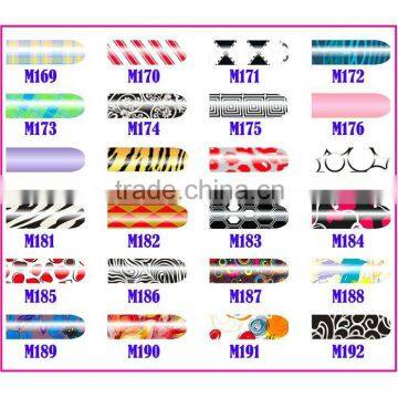 www.auparisnailart.com;Hot Nail Decoration;Nail art; Nail Foil/Patch M169--M192