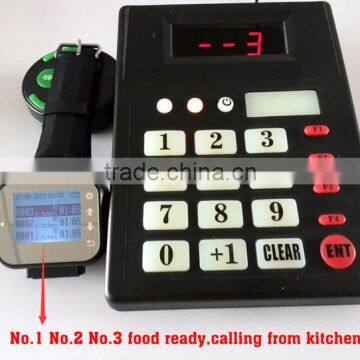 Kitchen Call Waiter System Hot Sales Kitchen Equipment Wireless Paging For Chef Call Waiter K-300plus+K-999+K-D3