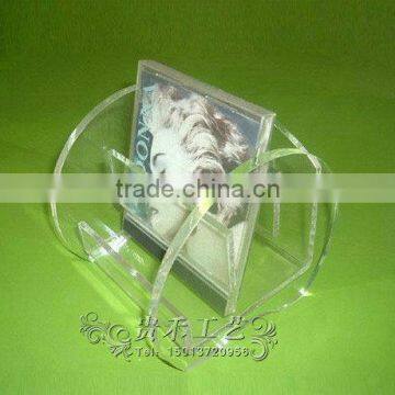 Transparent Acrylic CD Display,Acrylic CD Rack,Acryllic CD Holder