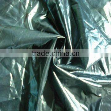 oil coated 210t taffeta of downcoat fabric