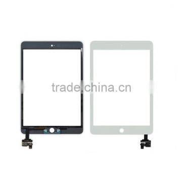 Digitizer Glass +IC Connector + Home Button Flex Replacement For iPad Mini 3 Touch Panel Screen