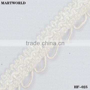 white knitted trimmings for wedding dress (HF-025)