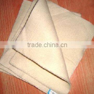 Needle punched geotextile
