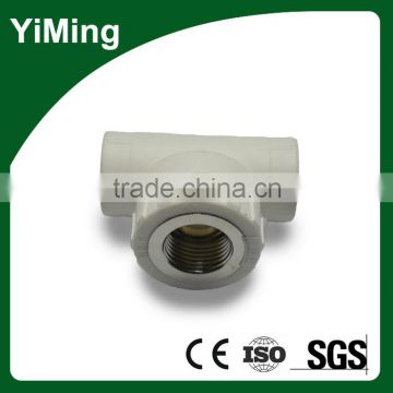 YiMing Female Threaded Tee for PPR Pipe Fittings